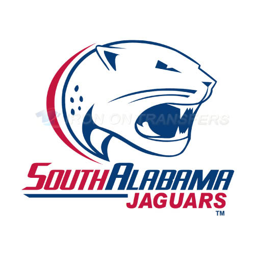 South Alabama Jaguars Logo T-shirts Iron On Transfers N6185